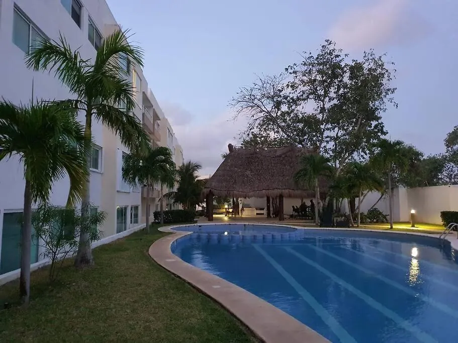 Hermoso Depto Nuevo Equipado 6 Pers, Playa Carmen 신데 델 카르멘 0*,  멕시코
